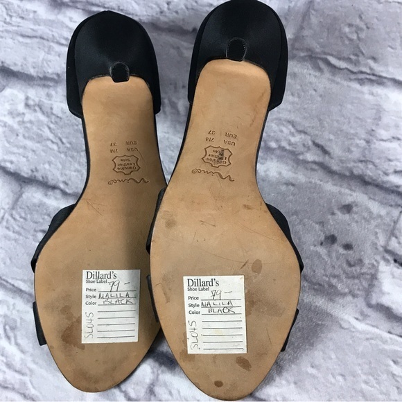 BNWOB Vintage Nina‎ Leather Dorsey Peep Toe Heels - Picture 7 of 11